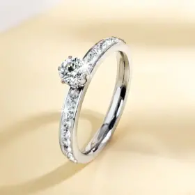 Nhẫn Kim Cương Tinh Tế  – Phụ Kiện Sang Trọng Cho Nữ
