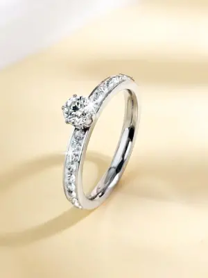 Nhẫn Kim Cương Tinh Tế  – Phụ Kiện Sang Trọng Cho Nữ